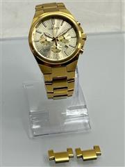 Citizen Chronograph Quartz Gold on Gold Men's Watch GN-4-S
